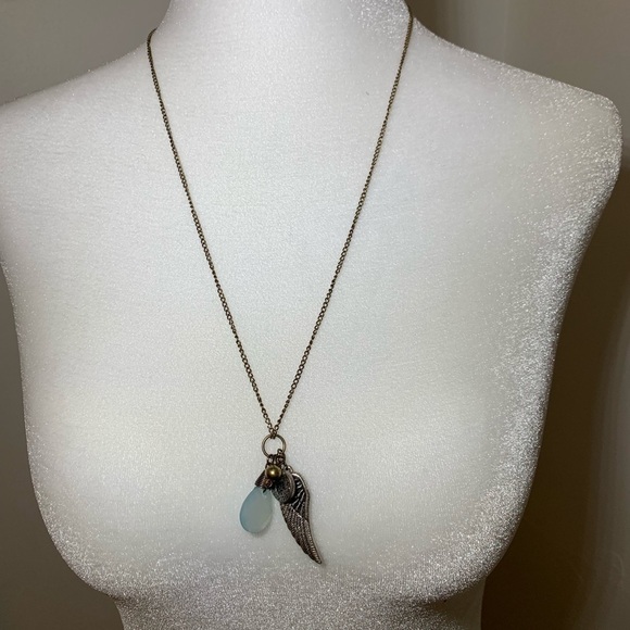 Wing Charm Necklace - Picture 1 of 2